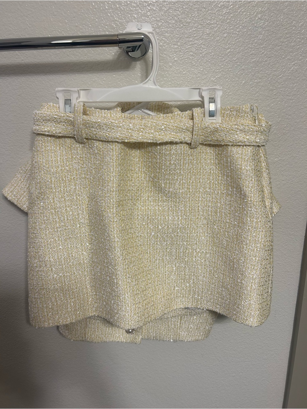 Meshki Mercer Tweed Set In Butter Yellow - Picture 3 of 5